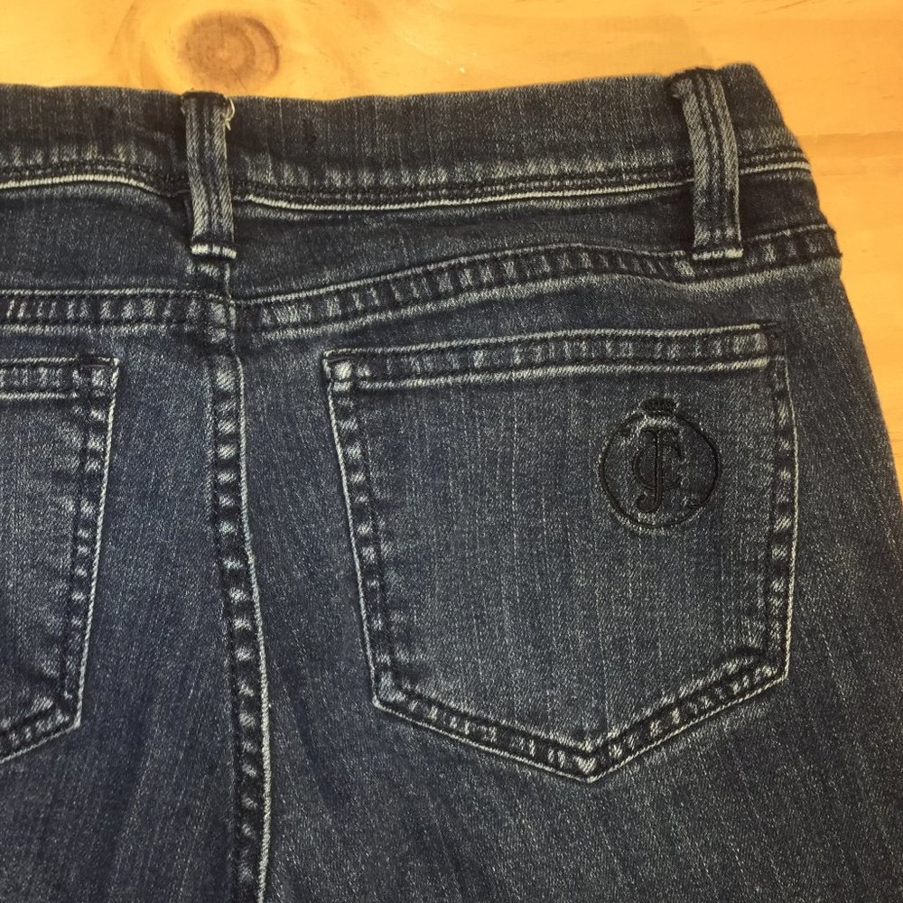Juicy Couture Denim Mid Rise Boot Cut Jeans Sz 25